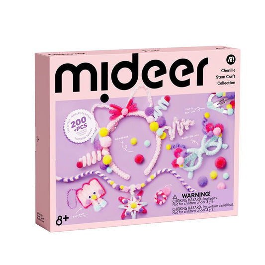 Mideer Chenille Stem Craft Collection - 200+ Pieces - Marah Kids