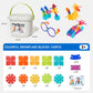 Mideer Colorful Snowflake Blocks - 150 Pieces - Marah Kids