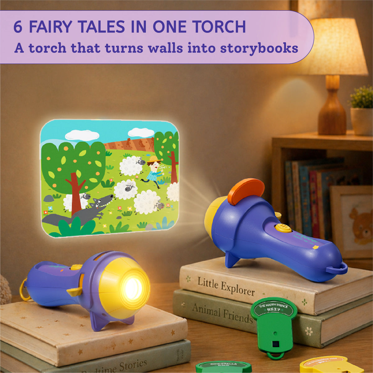Mideer Projector Flashlight - Marah Kids