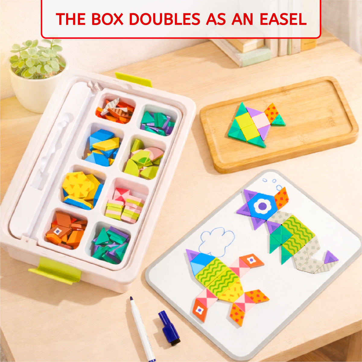 Mideer Magnetic Blocks - 116 Pieces - Marah Kids