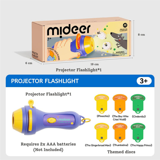 Mideer Projector Flashlight - Marah Kids