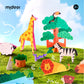Mideer 3D Paper Craft Forest Animals - 36 Pieces - Marah Kids