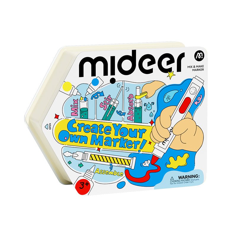 Mideer Mix & Make Marker Kit - 100+ Pieces - Marah Kids