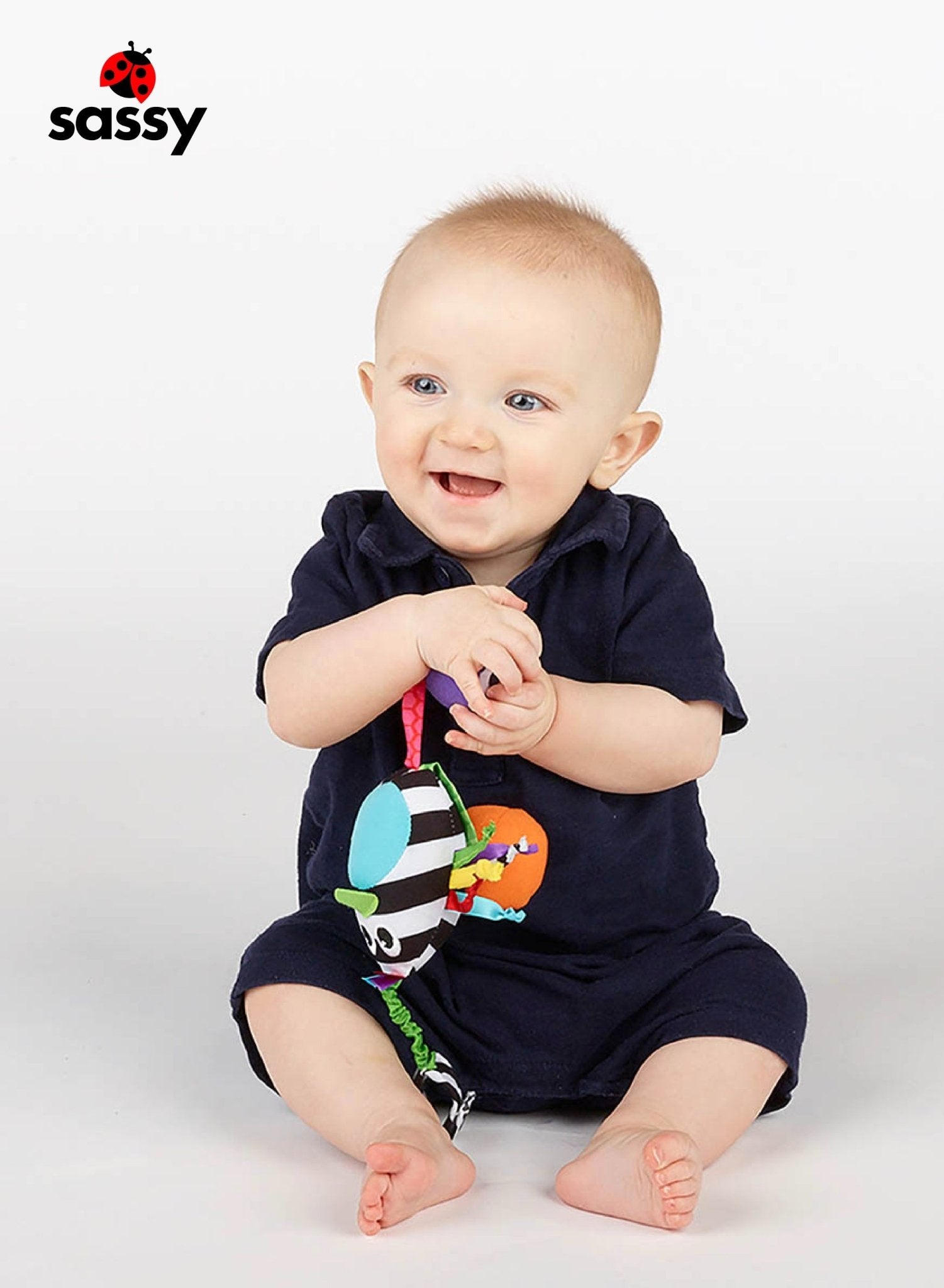 Sassy Boppin' Birdie Sensory Toy – Developmental Toy for Babies 0M+ - Marah Kids