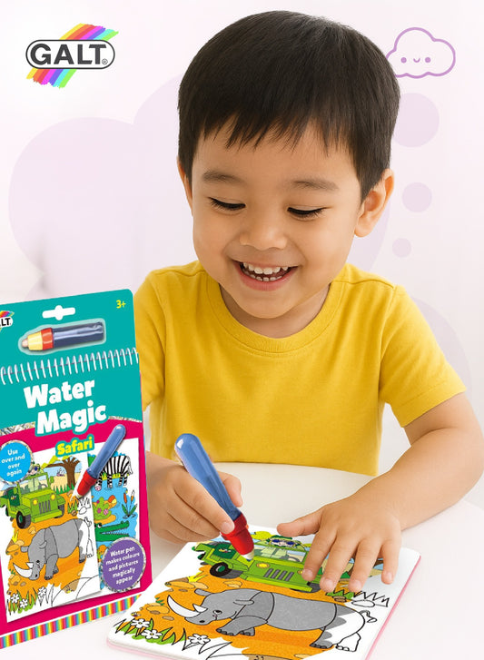 Water Magic Safari Reusable Colouring Book - Marah Kids