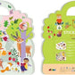 Avenir - Sticker Book Life in the Forest Multicolour | Easy, mess - free and fun! Convenient carry handle and beautiful illustrations | Peel off the stickers | Convenient carry handle | Ages 3+ - Marah Kids