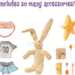 Bratz - Slumber Party Sasha Fashion Doll with 2 Sets of Pajamas, Plush, and Accessories - Multicolour | Mix ‘N’ Match Outfits | Each girl is bringing her favorite stuffed animal to the slumber party | Ages 6 + up - Marah Kids