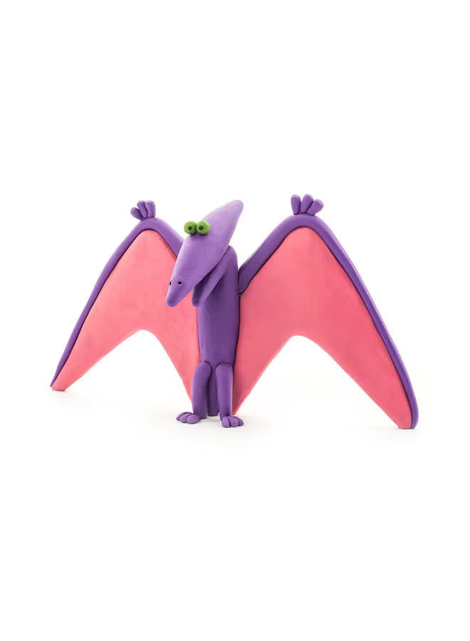Hey Clay DIY Pterodactylus Modelling Air-Dry Clay | 3 Cans