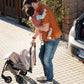 Aer² Compact Lightweight Baby Stroller 6.2kg One - Hand Fold – Sandy Taupe - Marah Kids