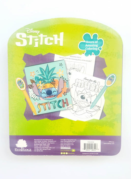 DISNEY STITCH COLORING SET