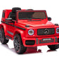 MERCEDES BENZ G63 AMG 12V RIDE - ON | 2 MOTORS | EVA WHEELS | LEATHER SEAT | RED - Marah Kids