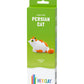 Hey Clay - Fluffy Pets PERSIAN CAT Colourful modelling air-dry clay, 3 cans with fun interactive app for kids 3 years