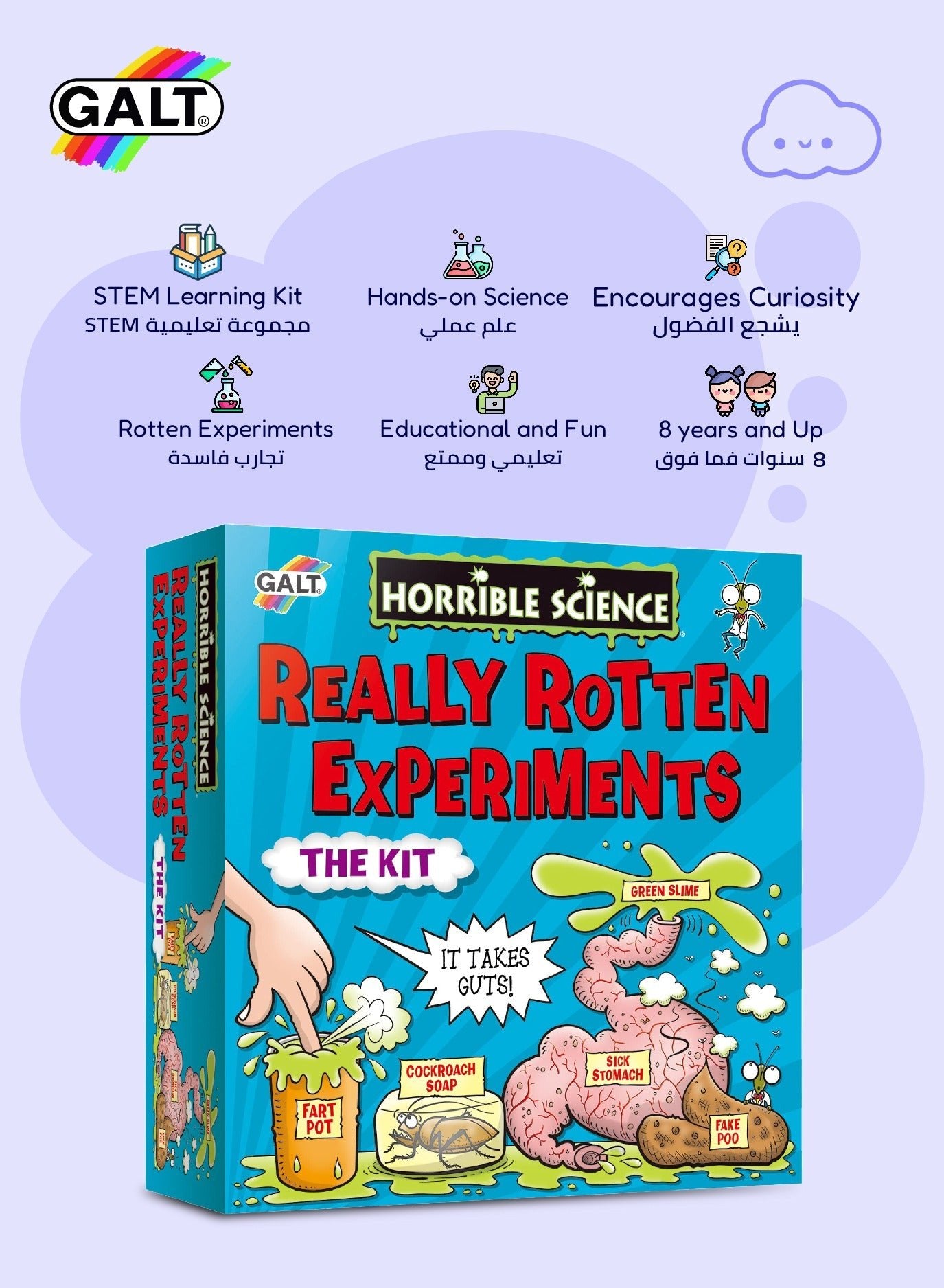 Really Rotten Experiments Kit - Marah Kids