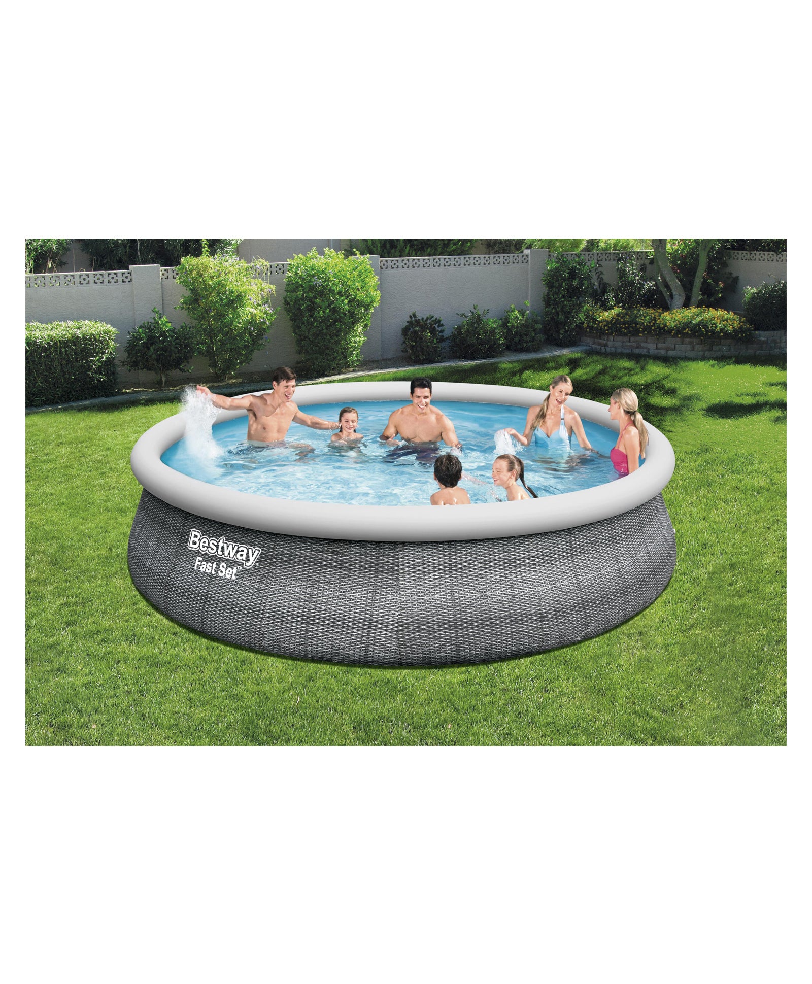 Bestway Pool Set Fast Set 457 x 107 cm - Marah Kids
