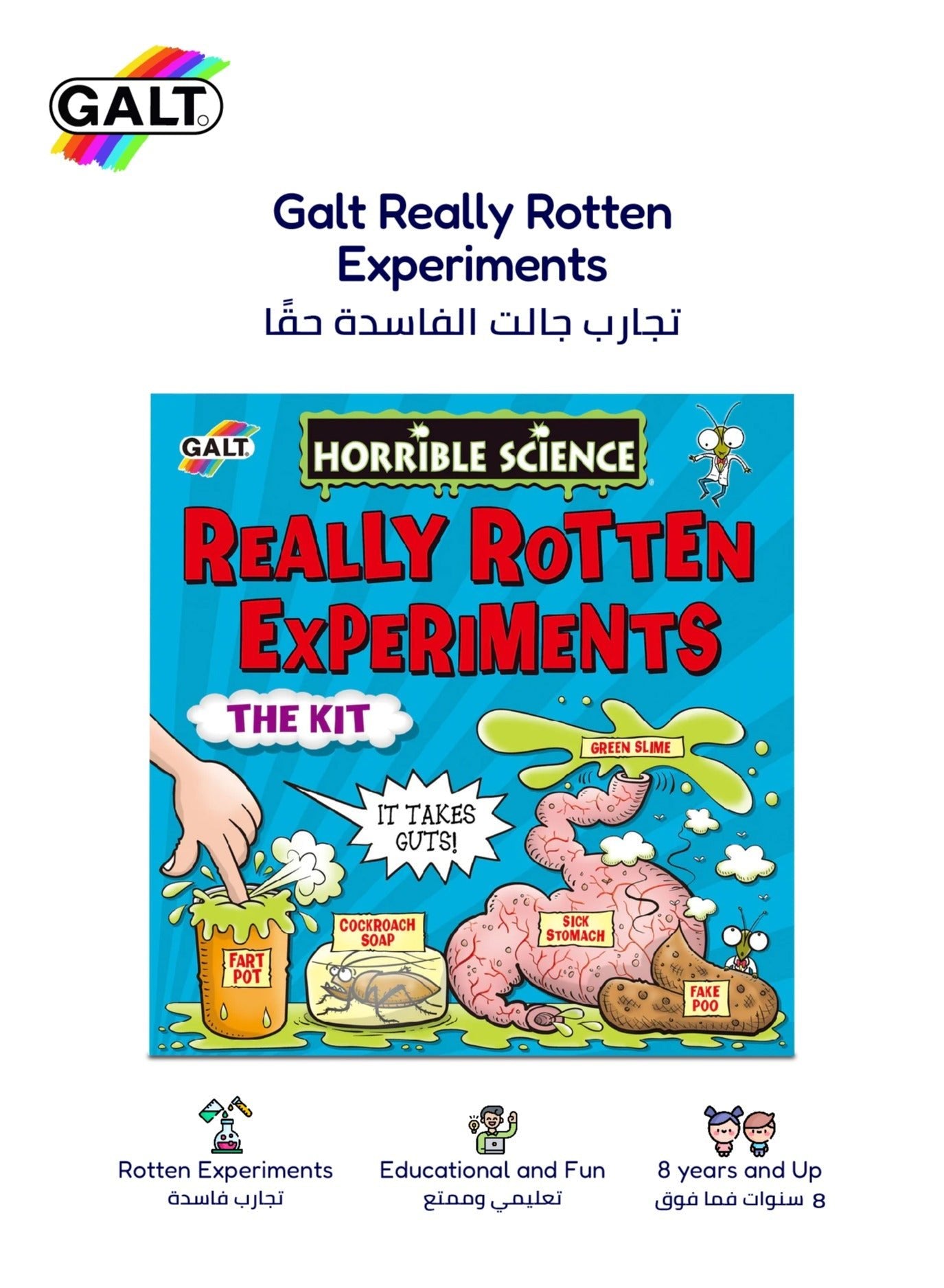 Really Rotten Experiments Kit - Marah Kids