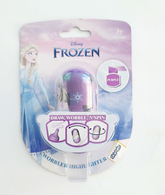 Disney Frozen Wobbler Highlighter With Backer Card