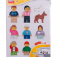 LEGO Family Car Stickers