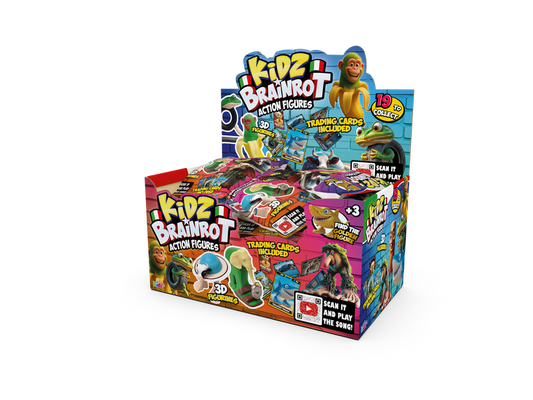Italian Brainrot Mystery Bag - 5 Inch Figurines + 3 Cards - Marah Kids