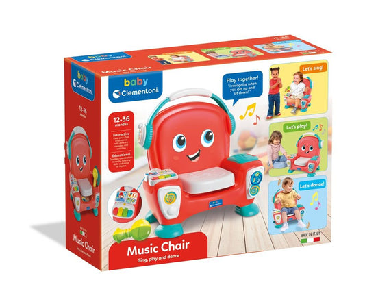 Clementoni Baby Music Chair Battery Operated