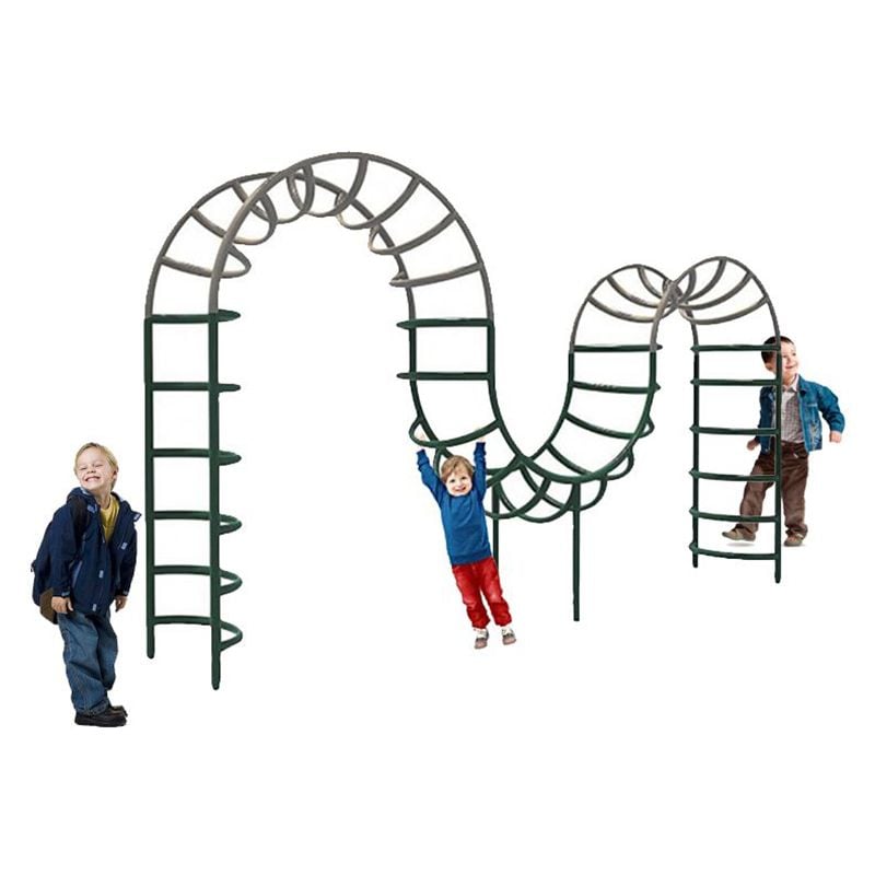 Gambol - Lil Daredevils Curvy Monkey Bars Playset - image 3