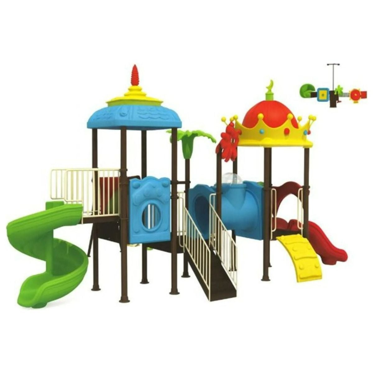 Gambol - Mega Funny Hat Playground With Slides - image 3