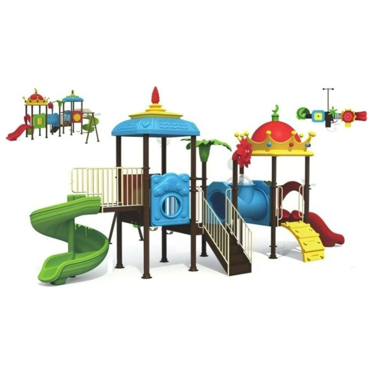 Gambol - Mega Funny Hat Playground With Slides - image 4