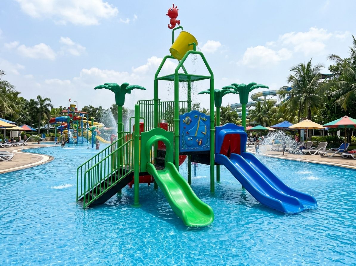 Gambol - Tropical Oasis Multi-Slide Commercial Splash Park - image 2