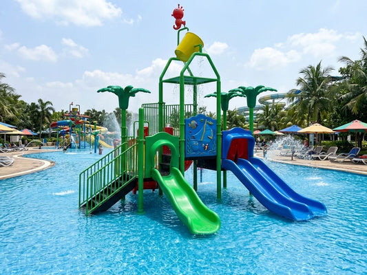 Gambol - Tropical Oasis Multi-Slide Commercial Splash Park - image 2