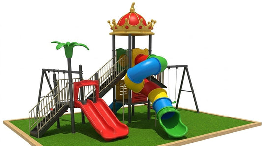 Gambol - Mega Play Centre Adventure With 2 Swings & 2 Slides - main image