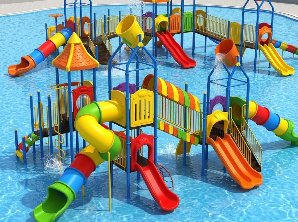 Gambol - Kids Water Park Playground with Multiple Slides & Splashing Buckets - image 2