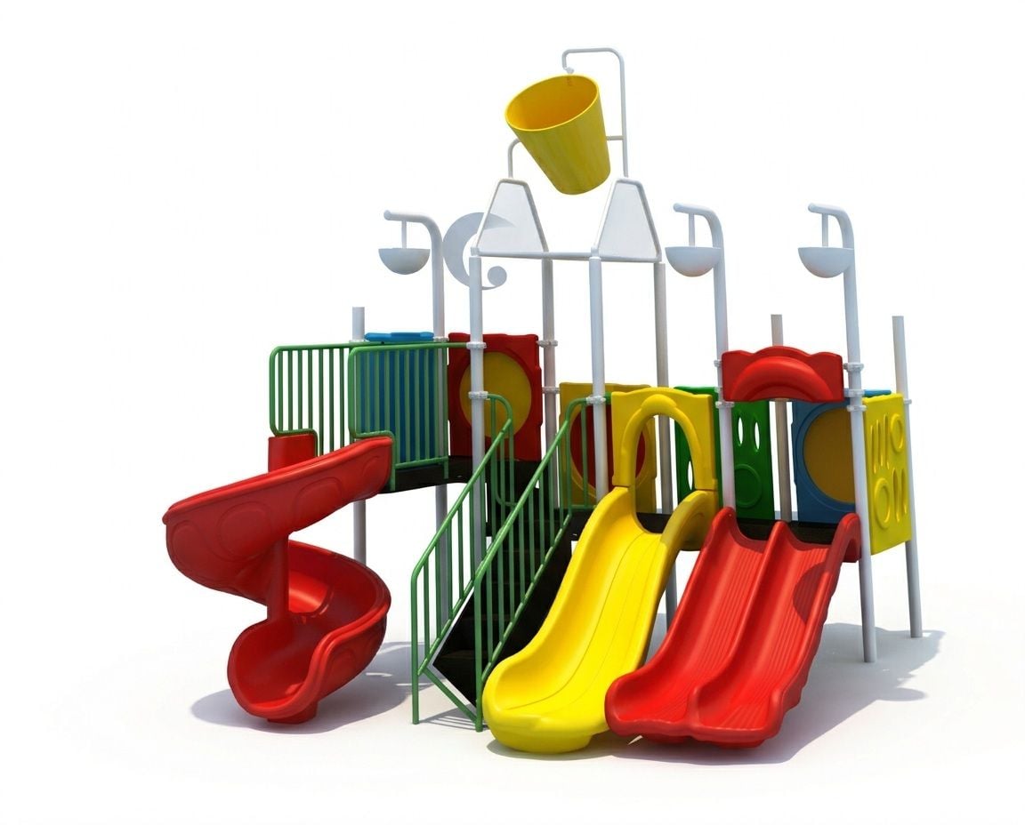 Gambol - Kids PlayOasis Adventure Splash Tower Playground - main image