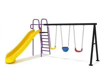 Gambol - Mega Swings for Kids with Play Slide and Metal Ladder - main image
