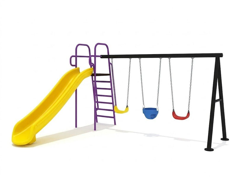 Gambol - Mega Swings for Kids with Play Slide and Metal Ladder - main image