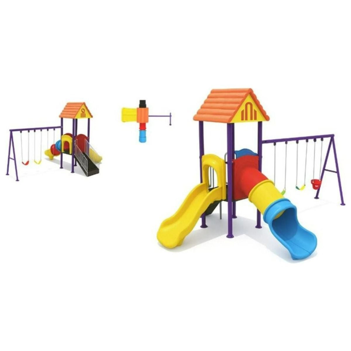 Gambol - Kids Explorer Tower With 3 Swings & 2 Slides - image 3