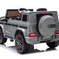 MERCEDES BENZ G63 AMG 12V RIDE - ON | 2 MOTORS | EVA WHEELS | LEATHER SEAT | GREY - Marah Kids