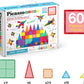 Picasso Magnetic Tiles Building Blocks 60 - pieces - Marah Kids