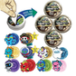 Crazy Aaron's - Lost Treasure Guardians 60 Count Mini Tin Assortment - Marah Kids