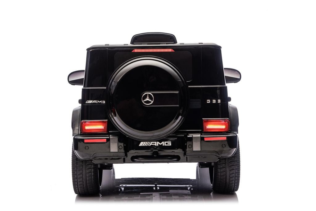 MERCEDES BENZ G63 AMG 12V RIDE - ON | 2 MOTORS | EVA WHEELS | LEATHER SEAT | BLACK - Marah Kids