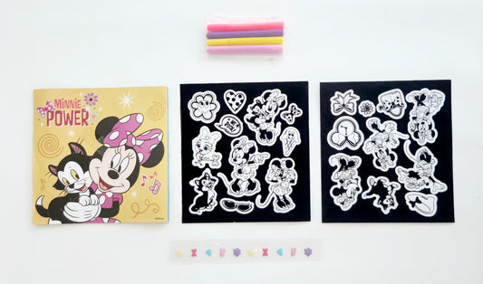 Disney Minnie Color & Jewel Velvet Stickers