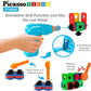 Picasso Magnetic Engineering Construction Building Set with Idea Book 250 - pieces - Marah Kids