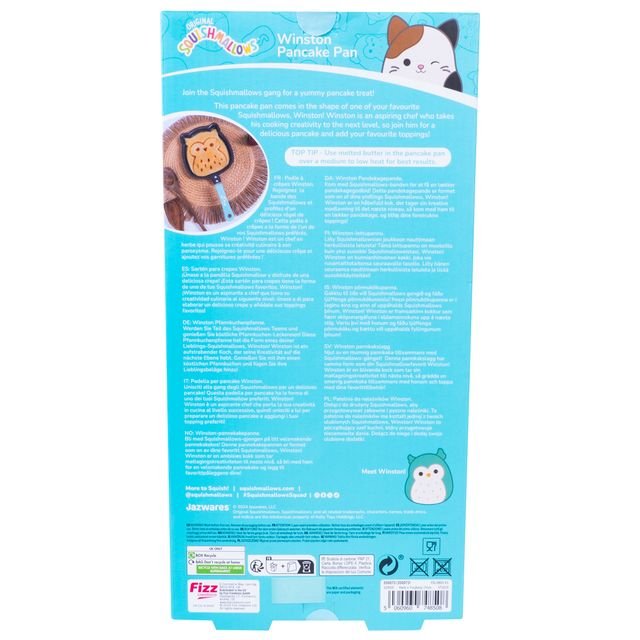 Fizz Creation Squishmallows Winston Pancake Pan - Marah Kids