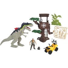 Dino Valley Mega Roar Treehouse Assault Play Set