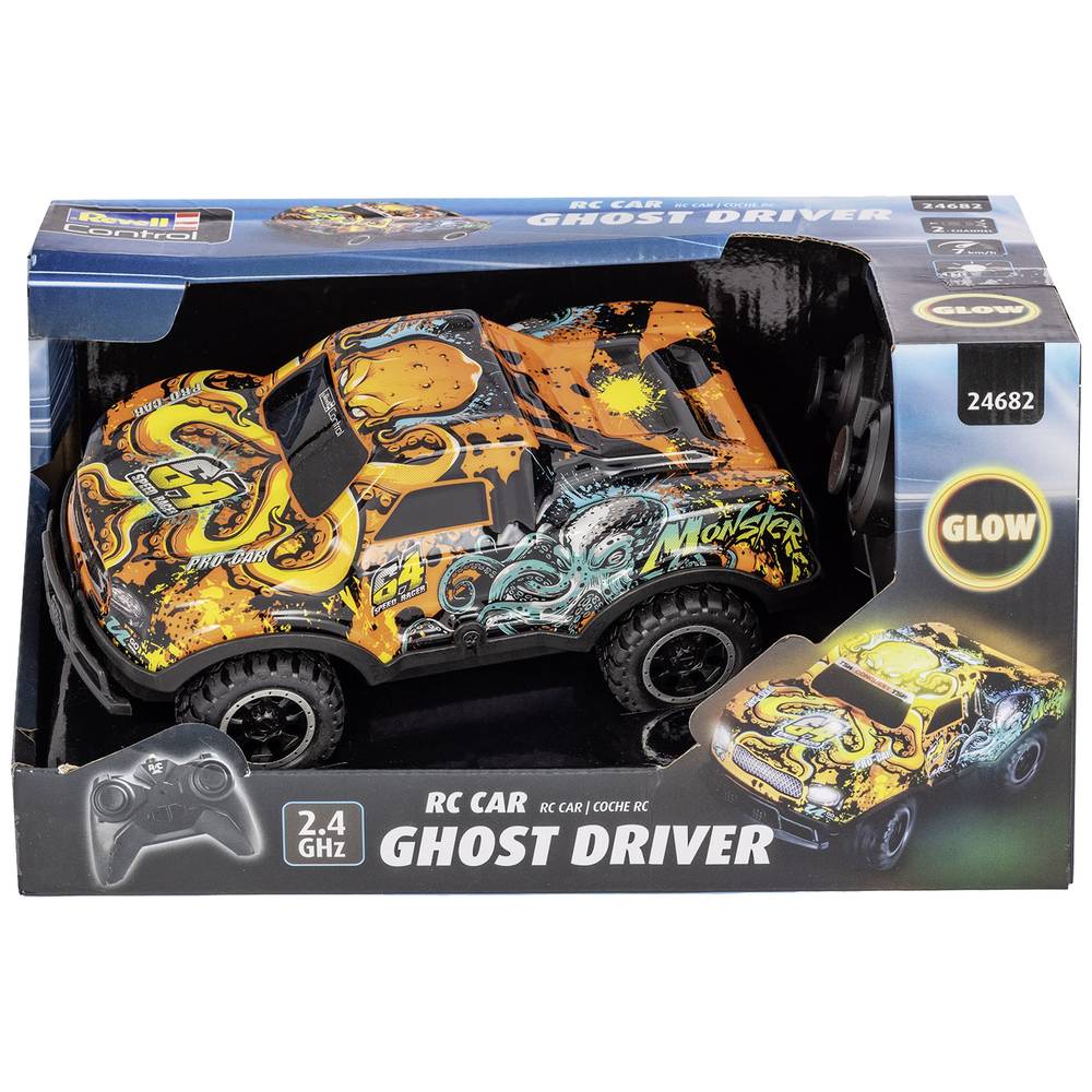 Revell Rc Ghost Driver Orange Rechargable - Marah Kids