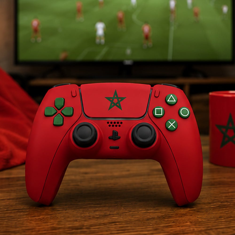 Merlin - Craft Customized PS5 DualSense Controller Morocco Edition