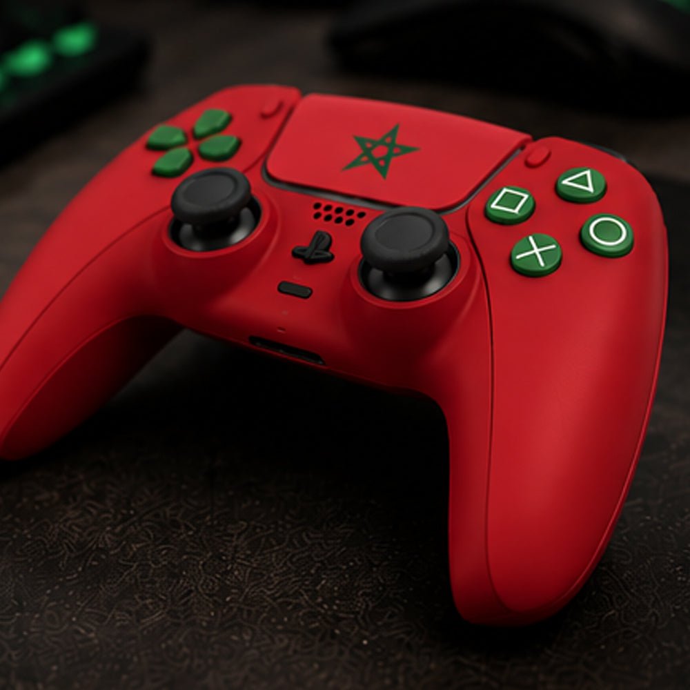 Merlin - Craft Customized PS5 DualSense Controller Morocco Edition