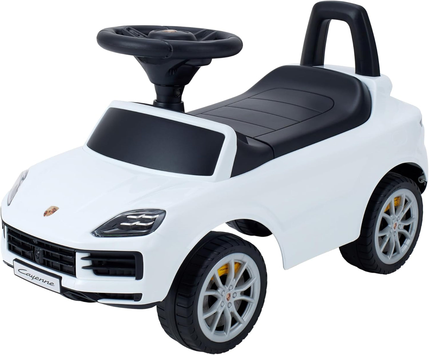 Porsche licensed Foot To floor Baby Push Car - White - Marah Kids