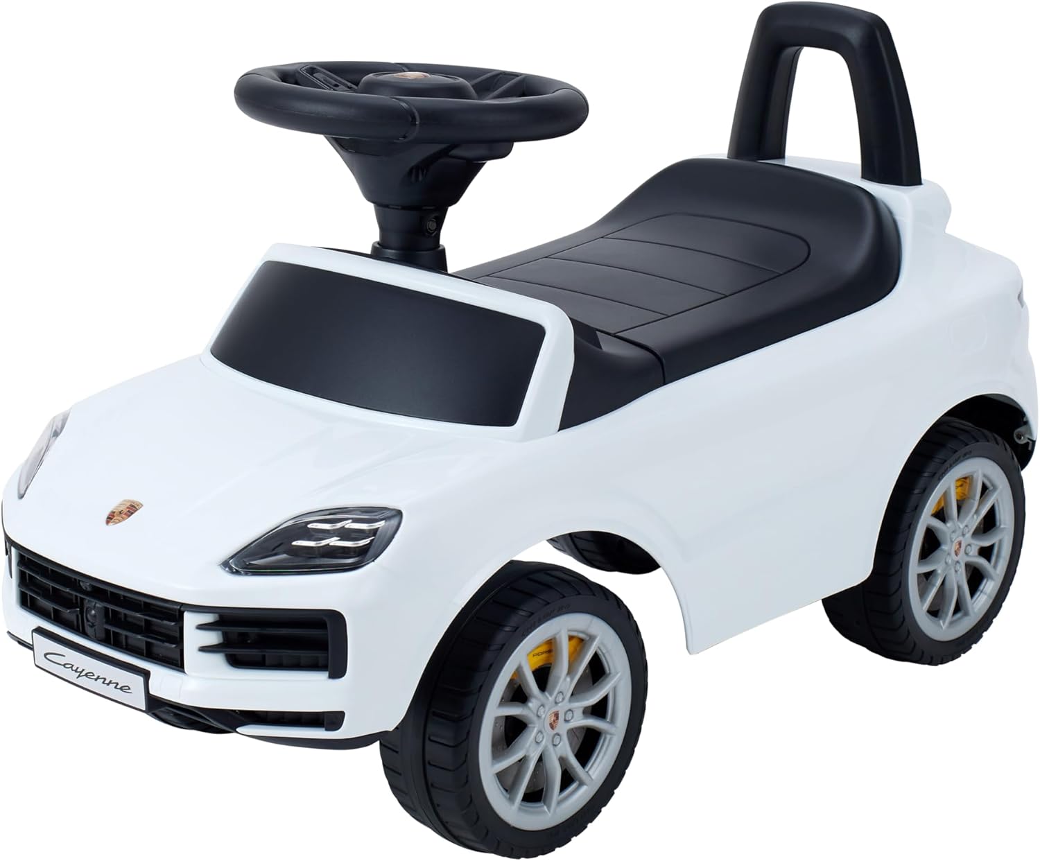 Porsche licensed Foot To floor Baby Push Car - White - Marah Kids