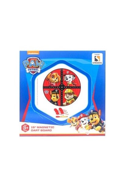 Magnetic Dartboard 15" - Paw Patrol