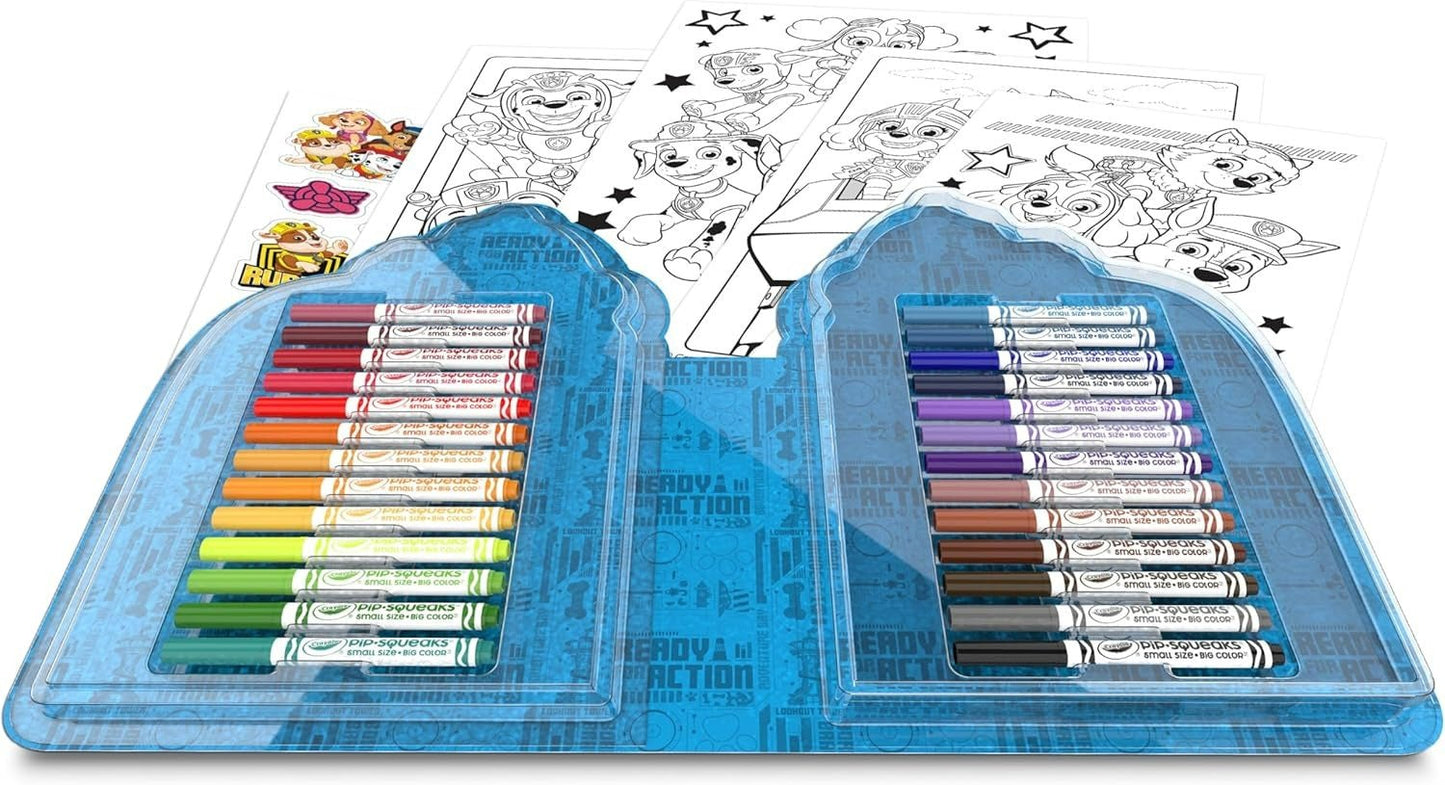 Crayola Paw Patrol Coloring Case – 45 pcs - Marah Kids