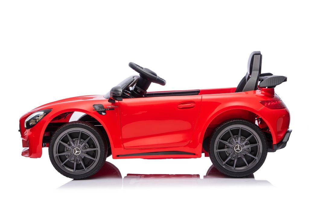 MERCEDES AMG 12V RIDE - ON | 2 MOTORS | EVA WHEELS | LEATHER SEAT | RED - Marah Kids